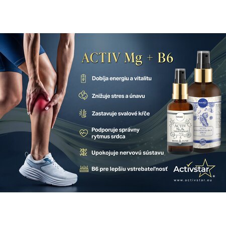 Activ Magnesium + B6 + K Spray 150 ml