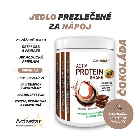 Activ Protein Shake Schokolade 480 g